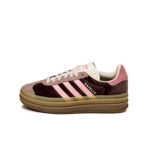 AD Gazelle Bold 'Shadow Brown Glow Pink Velvet' (Women's)
