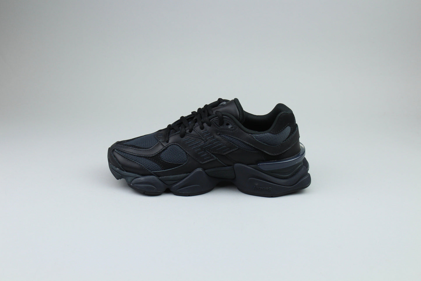 NB 9060 'Triple Black Leather'