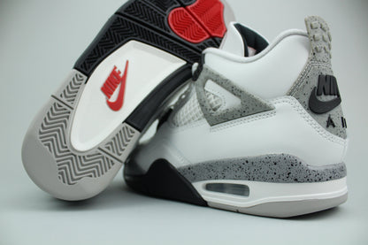 NK Jordan 4 Retro 'White Cement'