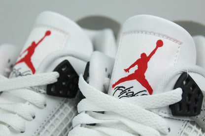 NK Jordan 4 Retro 'White Cement'