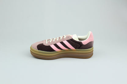 AD Gazelle Bold 'Shadow Brown Glow Pink Velvet' (Women's)