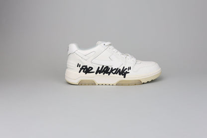 OFF-WHITE Out Of Office OOO Low Tops For Walking White Black - size 41 (ARCHIVE)