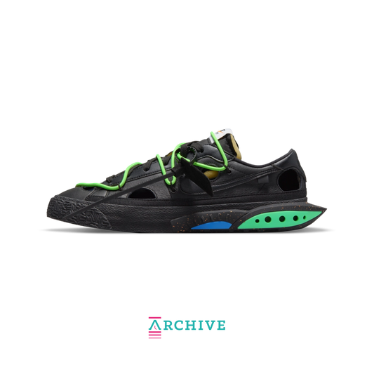 OW x NK Blazer Low 'Electro Green' - Size 44.5 (ARCHIVE)