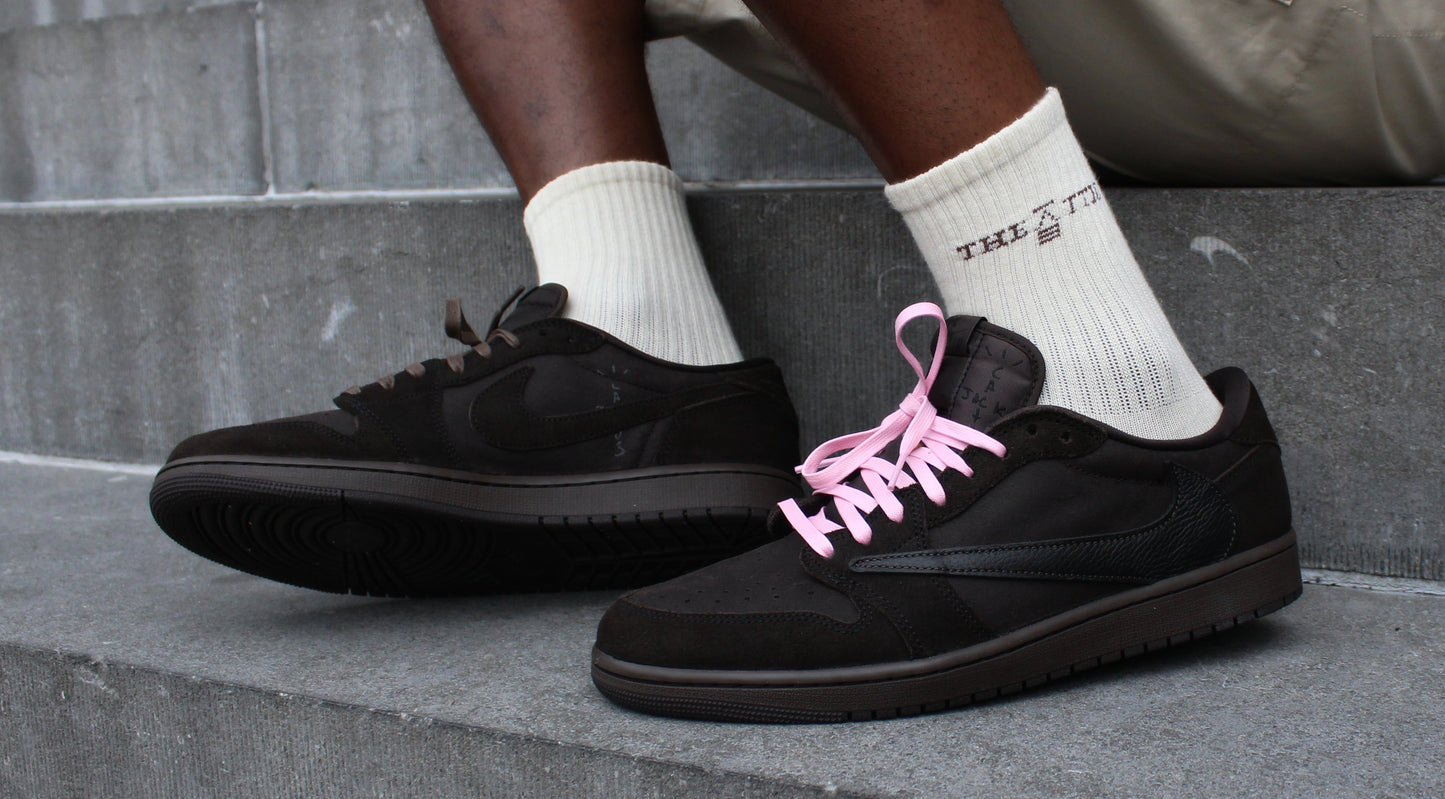 Travis Scott x Air Jordan 1 Low OG 'Velvet Brown'