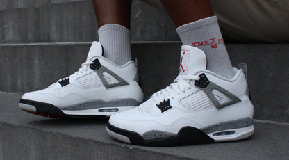 NK Jordan 4 Retro 'White Cement'